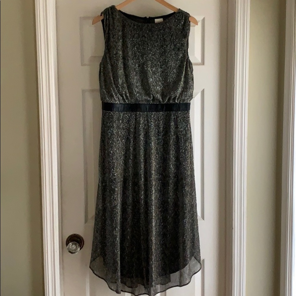 👗NWT 0.5  Chico’s sparkly silver dress